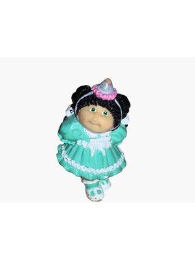 Cabbage Patch Kid Doll Mini Figure PVC Figurine Birthday Girl 1984 Vintage